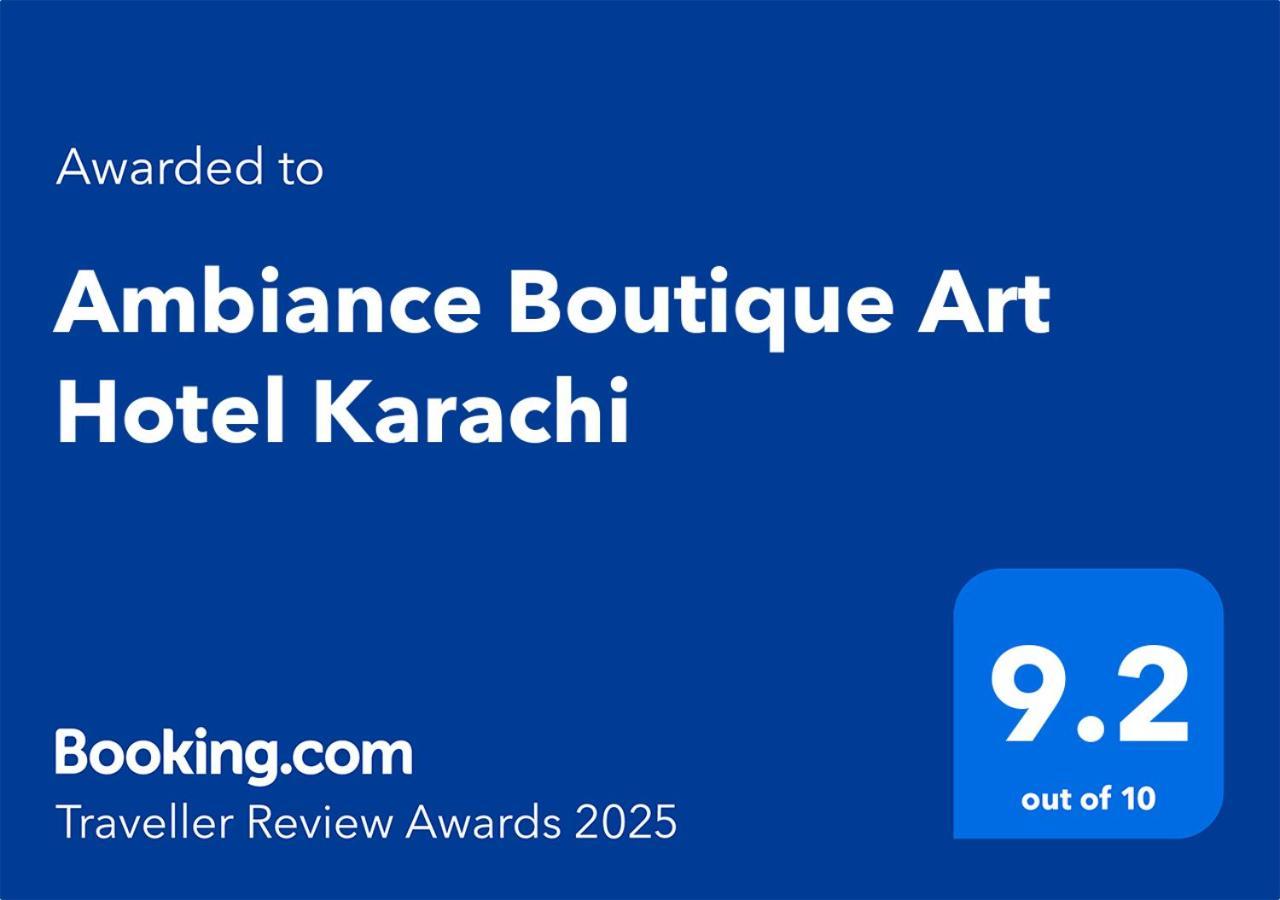 Ambiance Boutique Art Hotel 卡拉奇 外观 照片